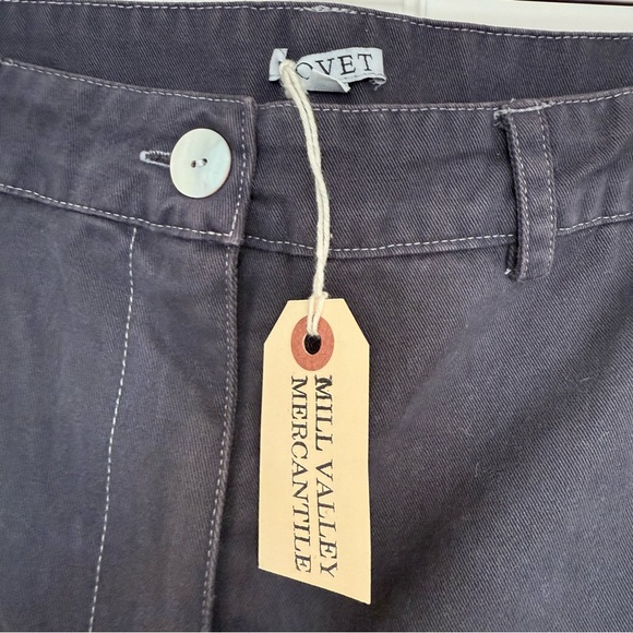 Covet by Kate - Jo cotton twill navy pant - Picture 6 of 8